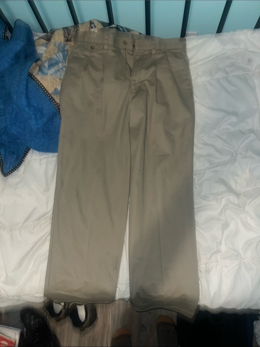 Dockers Men's Khaki 32x34 Straight Dress Pant khaki